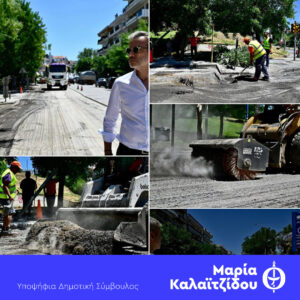 Read more about the article Ασφαλτοστρώσεις με την επίβλεψη του δημάρχου!